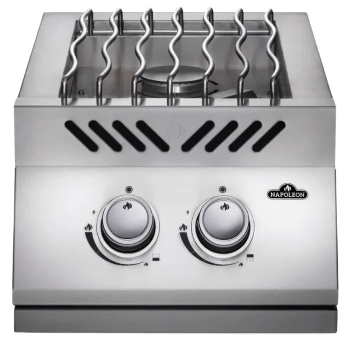 Napoleon 500 Series Built-In Inline Dual Range Side Burner - Liquid Propane