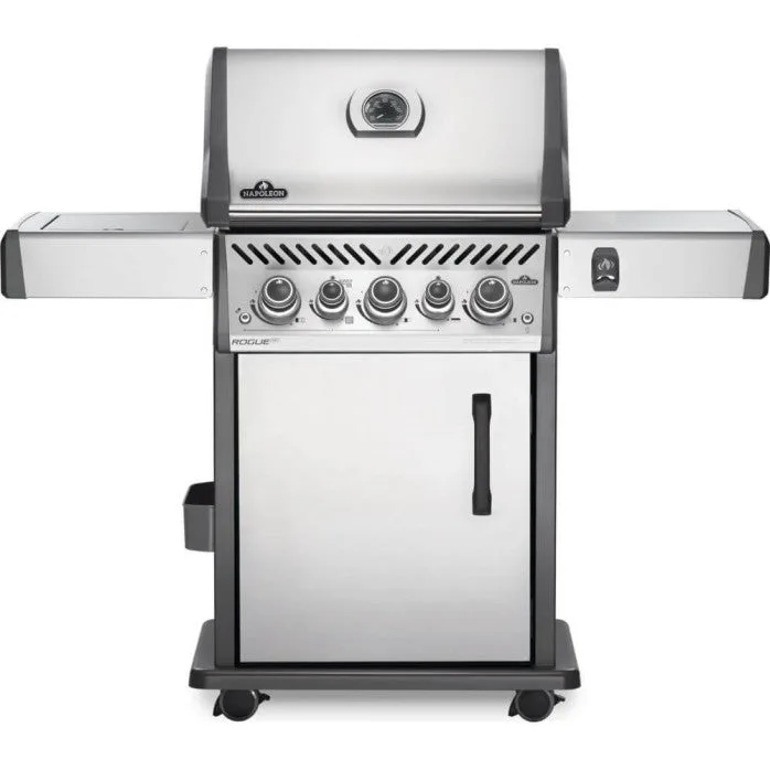 Napoleon Rogue® SE 425 RSIB Stainless Steel Gas Grill with Infrared Side Burner and Rear Burner - RSE425RSIBPSS-1 - Propane