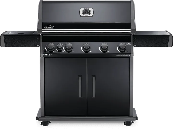 Napoleon Rogue® XT Black Gas Grill with Infrared Side Burner - RXT625SIBPK-1 - Propane