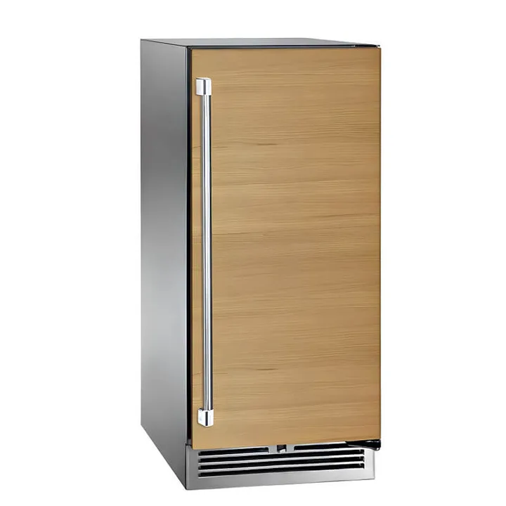 Perlick Signature Series Panel Ready 55 Lb. 15-Inch ADA-Compliant Outdoor Rated Ice Maker - H50IMW-AD