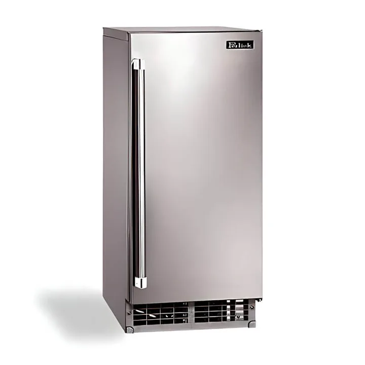 Perlick Signature Series Stainless Steel 80 Lb. 15-Inch Outdoor Cubelet Ice Maker - H80CIMS - Right Side