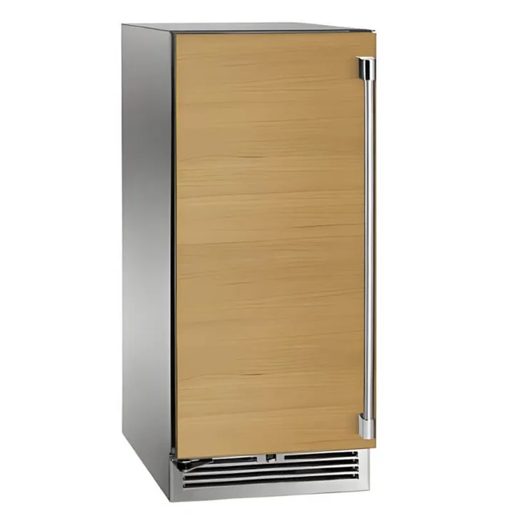 Perlick Signature Series Panel Ready 80 Lb. 15-Inch Outdoor Cubelet Ice Maker - H80CIMW