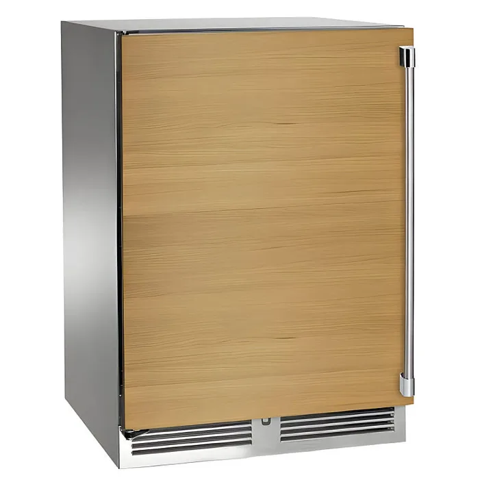 Perlick 24-Inch Signature Series Panel Ready Outdoor Dual Zone Wine Cooler Reserve - HP24DO-4-2 - Right Hinge