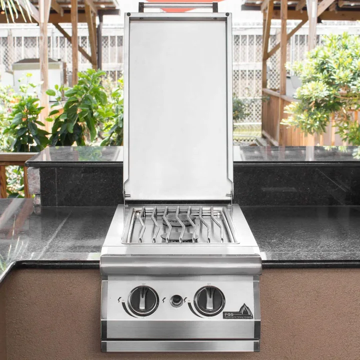 PGS Built-In Double Side Burner - Natural Gas