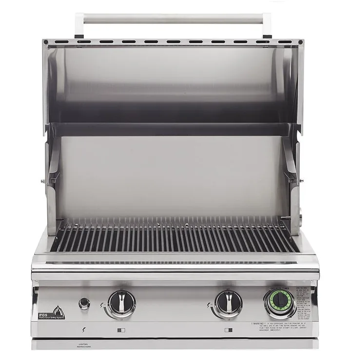 PGS T-Series Newport 30” Built-In Gas Grill with Timer - Built-in / Natural Gas