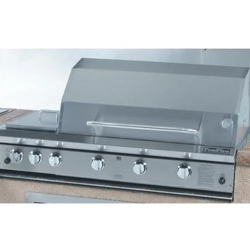 ProFire 48-in Hybrid Built-in LP Grill, Rotisserie, Double Side Burner