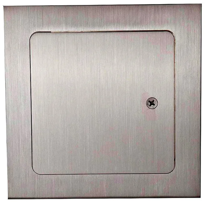 RCS 6 Inch Recessed Single Access Stainless Steel Door - RAD66