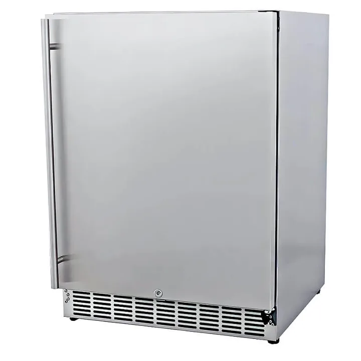 RCS 26-Inch 5.01 Cu. Ft. Outdoor Rated Stainless Steel Compact Refrigerator - REFR2A