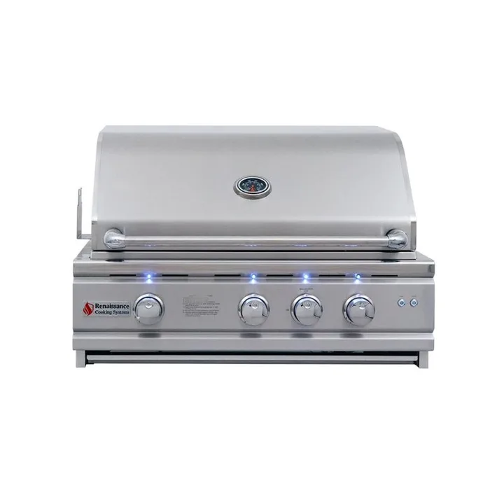 RCS Cutlass Pro 30 Inch 3 Burner Built-In Gas Grill - Propane