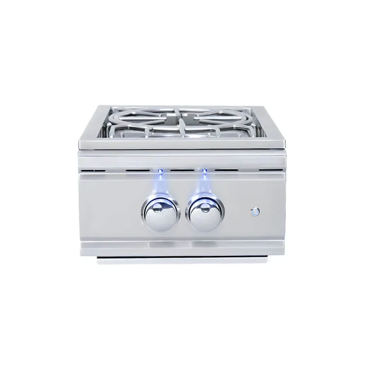 RCS Cutlass Pro Series Built-In Power Burner With Stainless Steel Lid - RSB3A - Propane