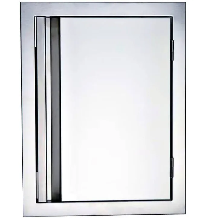 RCS Valiant 17 Inch Vertical Single Access Door w/ Soft Close - VDV1SC - Left Side Hinge