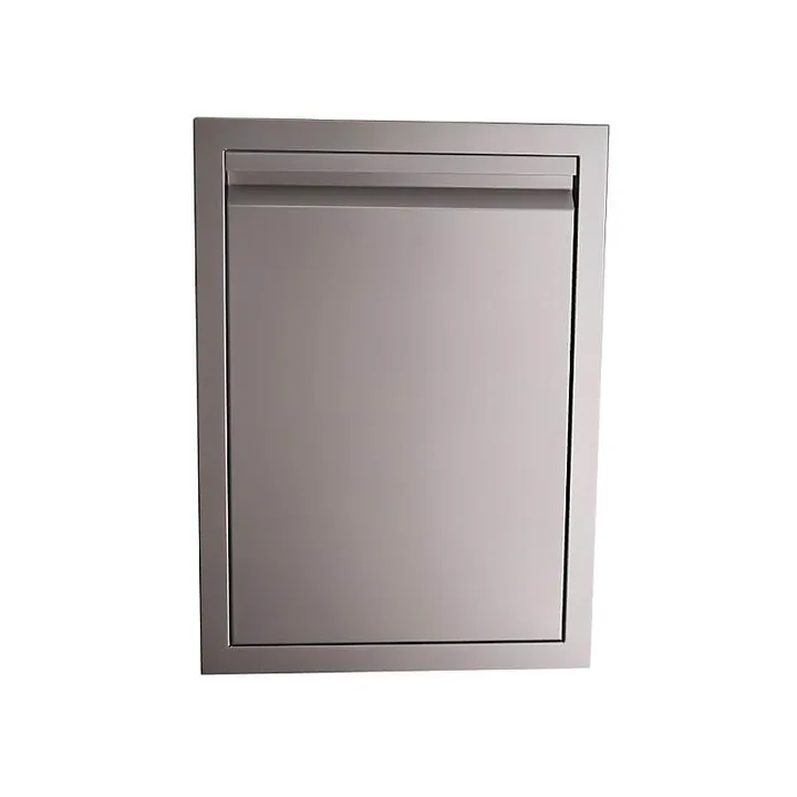RCS Valiant 20 Inch Stainless Steel Double Trash Drawer - VTD2
