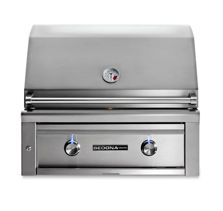 Lynx Sedona 30" Built-in Grill 2 Stainless Burners, no Rotisserie - Liquid Propane (LP)