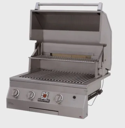 Solaire 27" Deluxe InfraVection Built-in Grill with Rotisserie - Liquid Propane (LP)