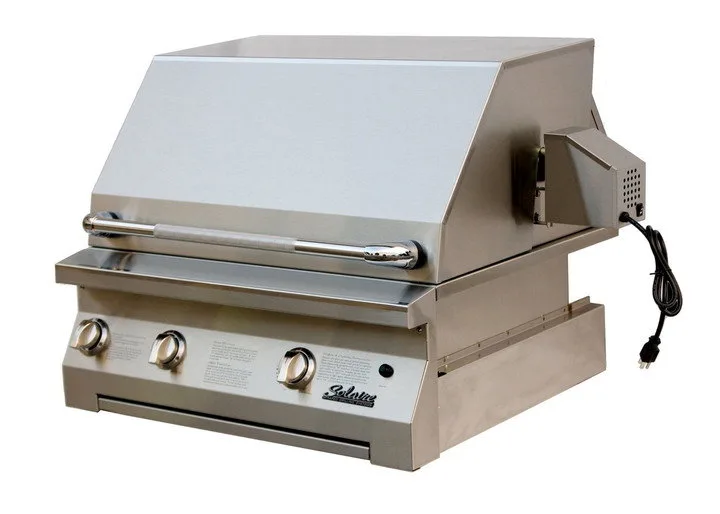 Solaire AGBQ 30" Infrared Built-in Propane Grill, Rotisserie