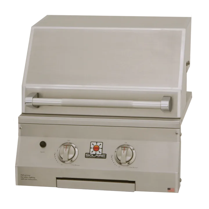 Solaire IRBQ 21" InfraVection Built-in Grill - Natural Gas
