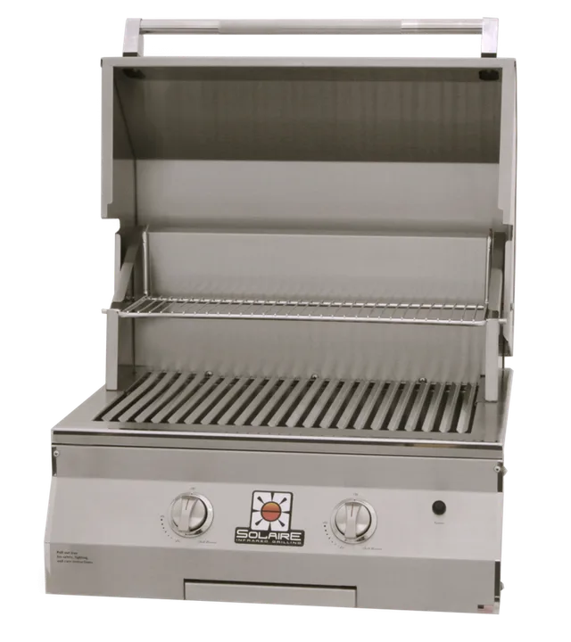 Solaire IRBQ 27XL Deluxe Convection Built-in Grill, No Rotisserie - Liquid Propane (LP)