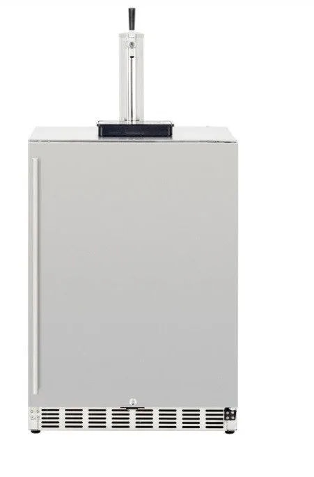 Summerset 6.6 cf Outdoor Kegerator (Single Tap) - RFR-24DK - Double (+ $290) & Right Hinge