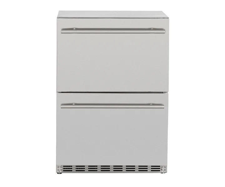 Summerset 5.3 cf UL 2-Drawer Refrigerator w/Locking Door - SSRFR-24DR2