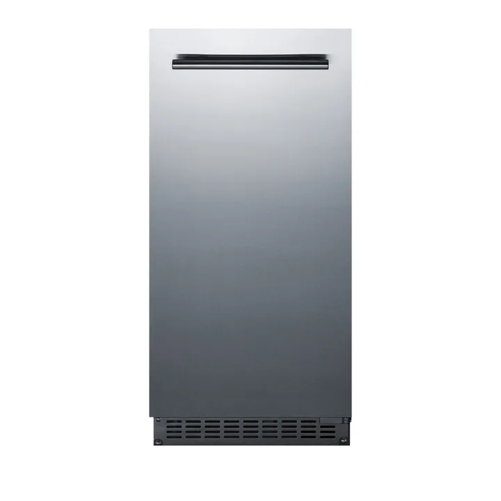 Summit BIM68OSPUMP 62 lb. Clear Outdoor/Indoor Icemaker
