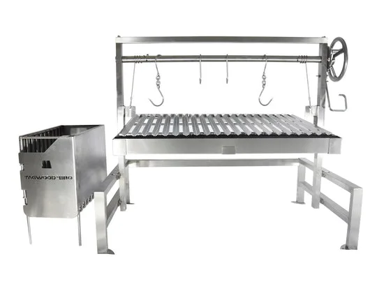 Tagwood BBQ Built-In Argentine Santa Maria Wood Fire & Charcoal Grill - BBQ09SS