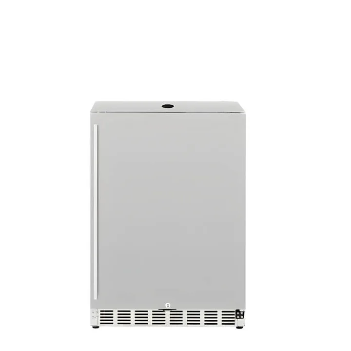 TrueFlame 24 Inch 6.6c Deluxe Outdoor Rated Kegerator - No Tap - AMD-RFR-24DK