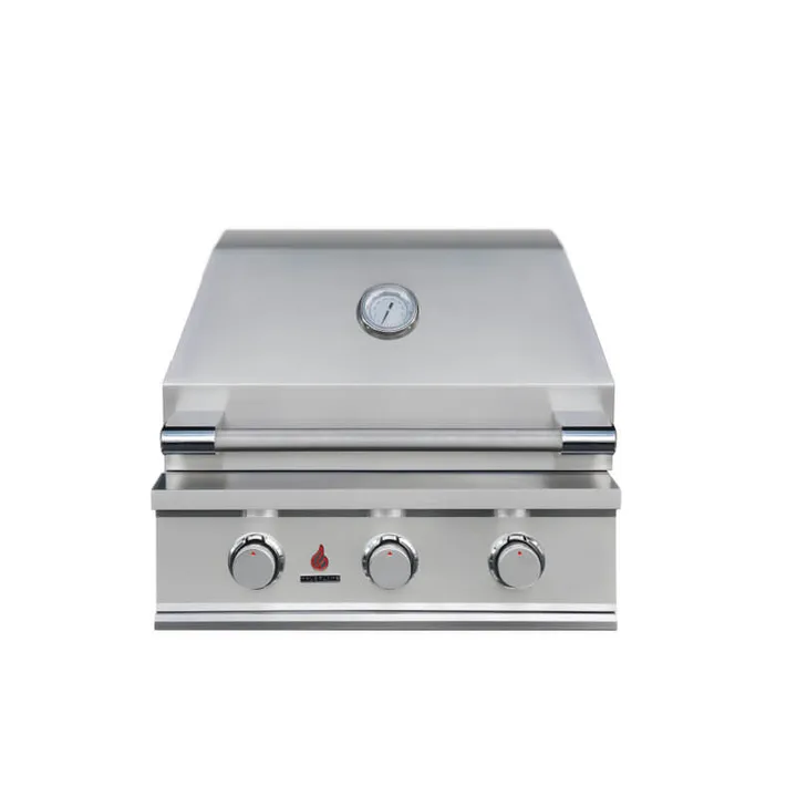 TrueFlame E Series 25 Inch 3 Burner Built-In Gas Grill - Propane