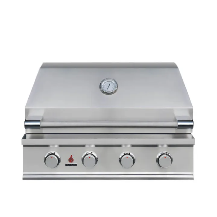 TrueFlame E Series 32 Inch 4 Burner Built-In Gas Grill - Propane