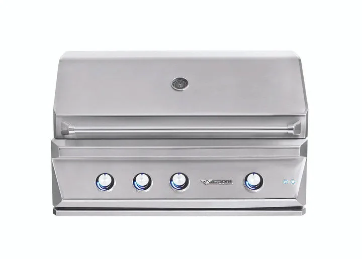 Twin Eagles 42" Built-in Grill with Infrared Rotisserie - TEBQ42R-C - Natural Gas