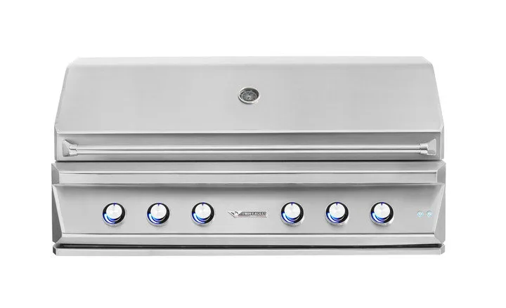 Twin Eagles 54 Built-in Grill, Infrared Rotisserie, Sear Zone - TEBQ54RS - No & Natural Gas