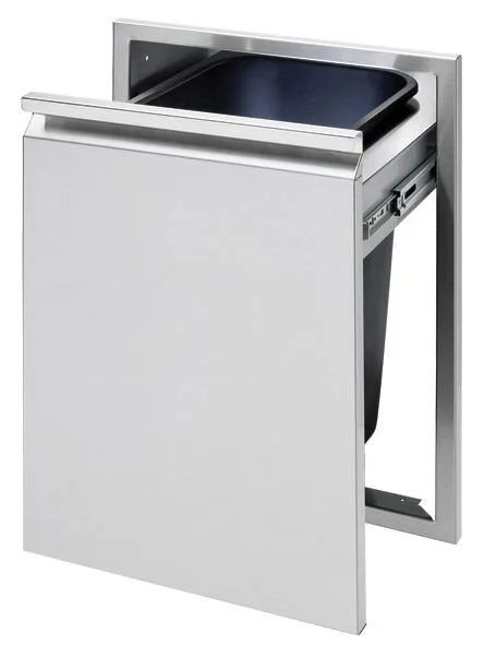 Twin Eagles 18" Tall Trash Drawer (Trash Can Included) - TETD18T-B