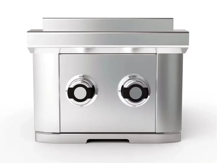Wildfire Ranch Stainless Steel Double Side Burner - Natural Gas