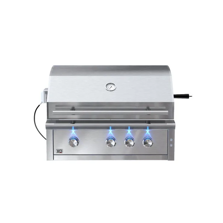 XO Pro-Grade 36" Built-in Grill 3 Burner w/ Rotis Burner - Liquid Propane (LP)