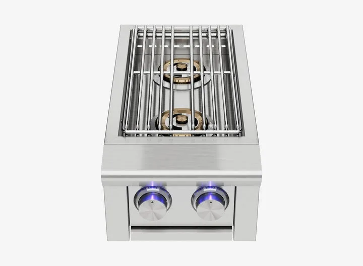 XO Performance XLT Built-in Double Side Burner - Liquid Propane (LP)