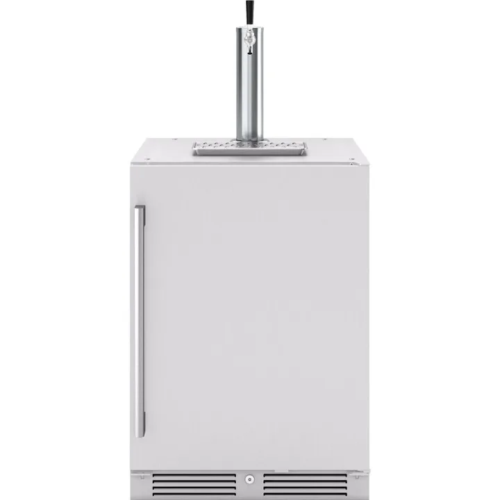 Zephyr Presrv 24" Outdoor Kegerator & Beverage Cooler - PRKB24C01AS-OD - Triple Tap +849
