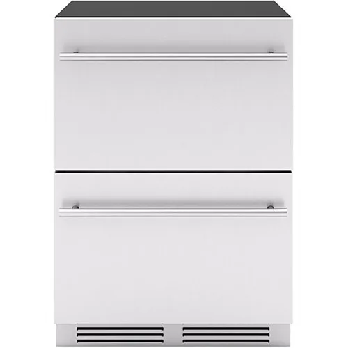 Zephyr 24" Single Zone Stainless Refrigerator Drawers