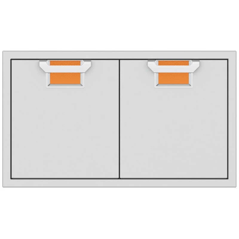 Aspire Double Access Doors, 36 In - Black