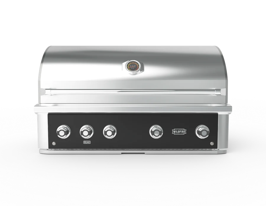 Ranch Pro 42" Gas Grill 304 Black SS Propane