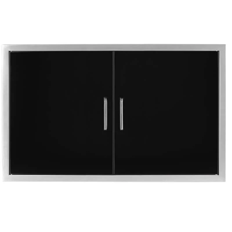 Double Door 38" X 21" 304 Black SS