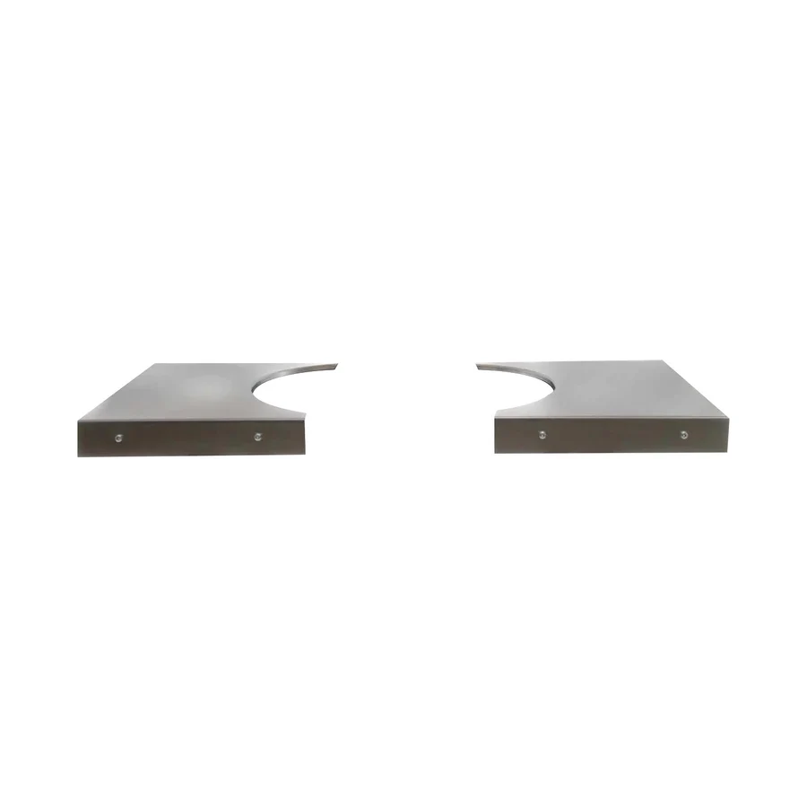 Stainless Steel Side Shelves For XL, Lg (Req PG00368 Cart)