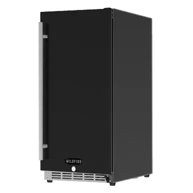 15" Refrigerator Black Stainless Sleeve