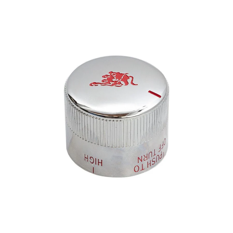 Bull Round Back Burner Control Knob · 16617