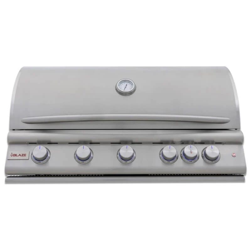 Blaze LTE+ 40-Inch 5-Burner Built-In Propane Gas Grill · BLZ-5LTE3-LP