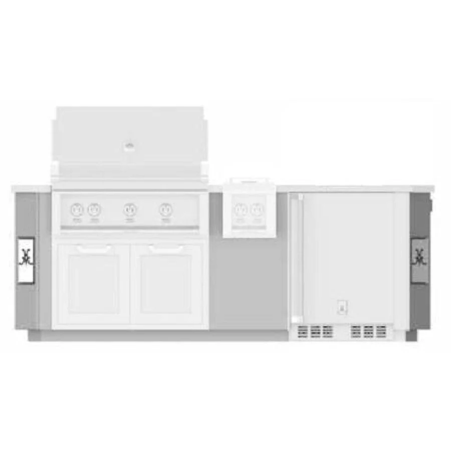 Grill, Outdoor Living Suite, 8 Foot
