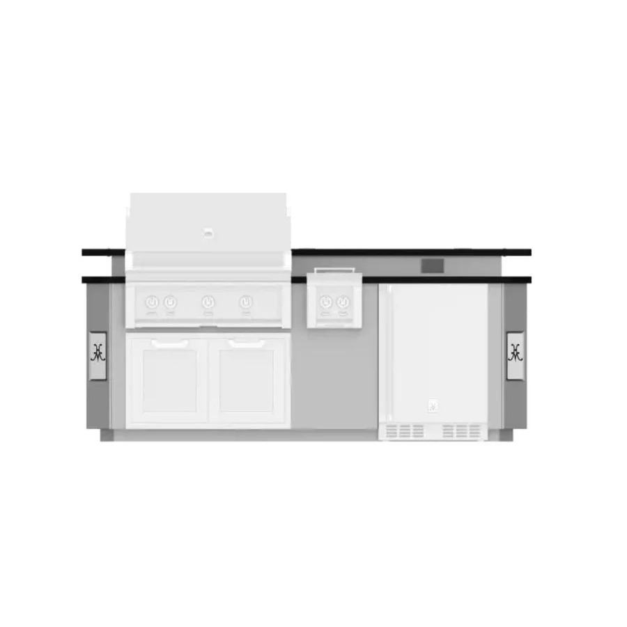 Grill, Outdoor Living Suite, Bar, 8 Foot