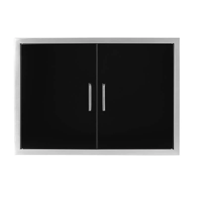 Double Door 30" X 21" 304 Black SS