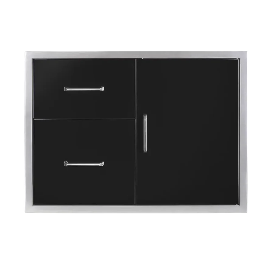 Door/Drawer Combo 30" X 21" 304 Black SS