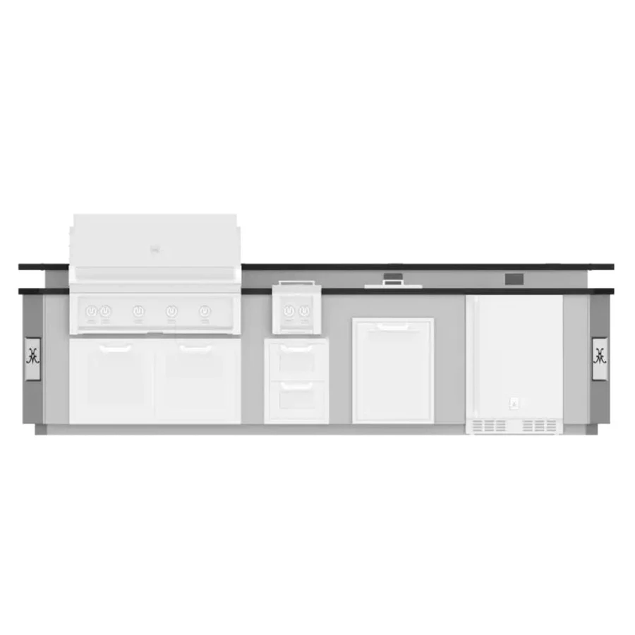 Grill, Outdoor Living Suite, Bar, 12 Foot